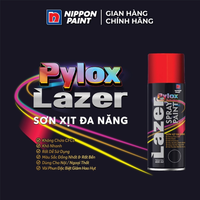 Sơn xịt đa năng Pylox Lazer