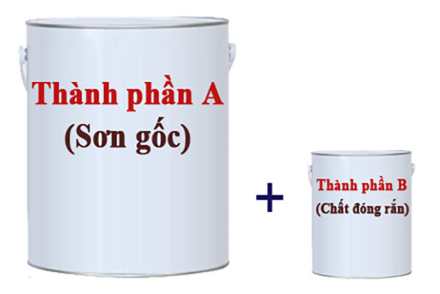 Sơn công nghiệp 2 thành phần - Ảnh 1