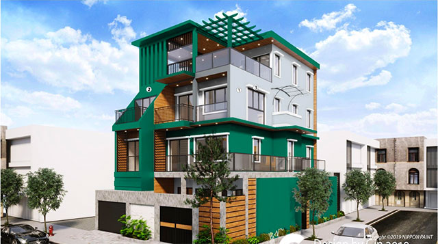 Màu sơn ngoại thất cho người mệnh mộc - Ảnh 2
