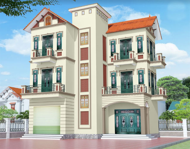 Sơn ngoại thất màu ghi - Ảnh 4