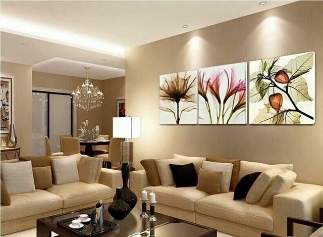 Sơn phòng khách màu cà phê sữa