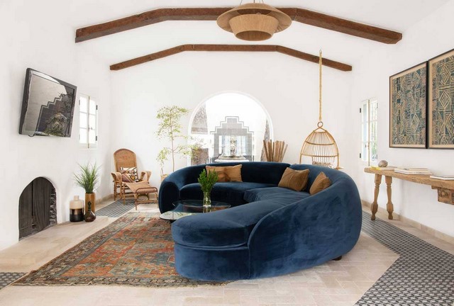 Ý tưởng sơn nhà phong cách Santorini đẹp