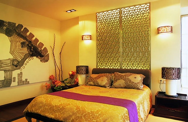 sơn nội thất màu vàng 17
