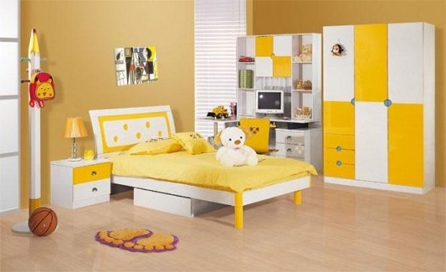 sơn nội thất màu vàng 4