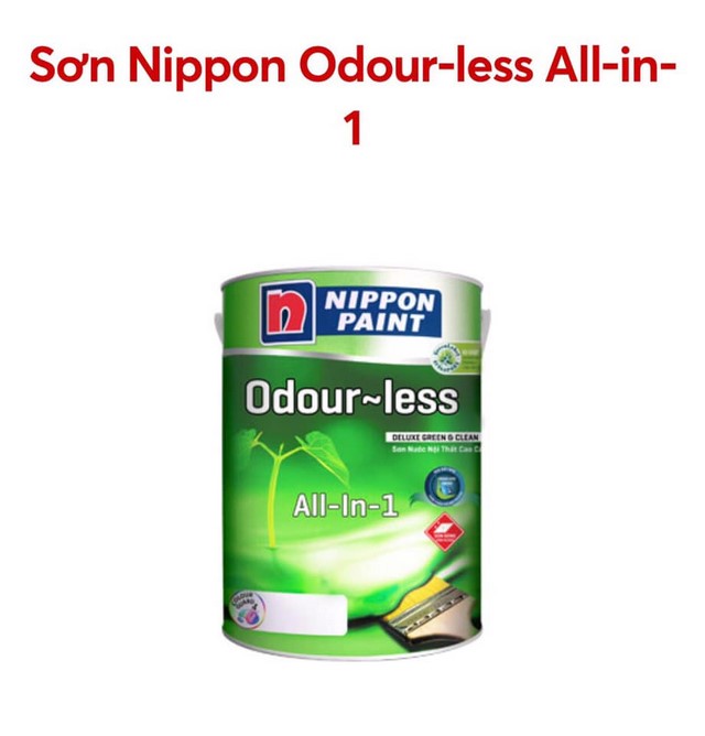 Sơn Nippon Odour-less All-in-1