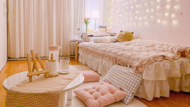 sơn tường phòng trọ với màu Wanting Love