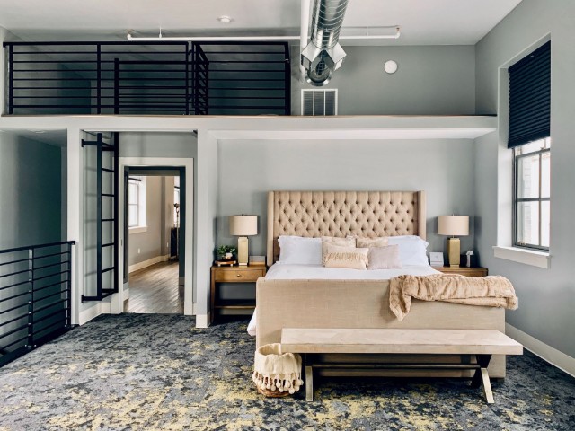 sơn tường phòng trọ sang trọng màu Ash Gray