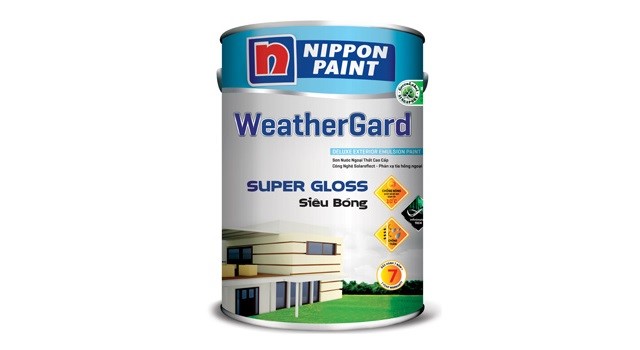 Sơn Nippon WeatherGard Siêu Bóng