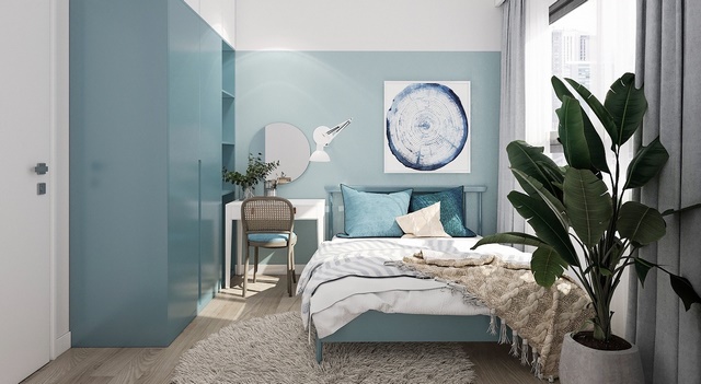 tiêu chuẩn thi công nghiệm thu sơn nước theo tiêu chuẩn Việt Nam với màu Blue Wool