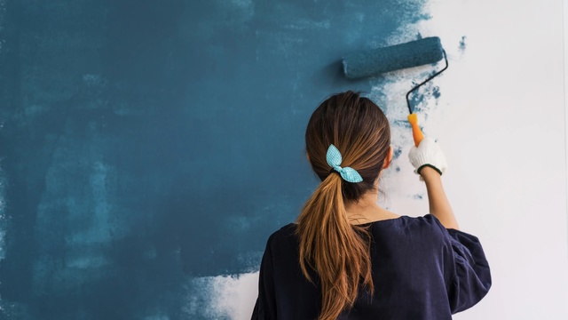 Tường quét vôi có sơn được không 2